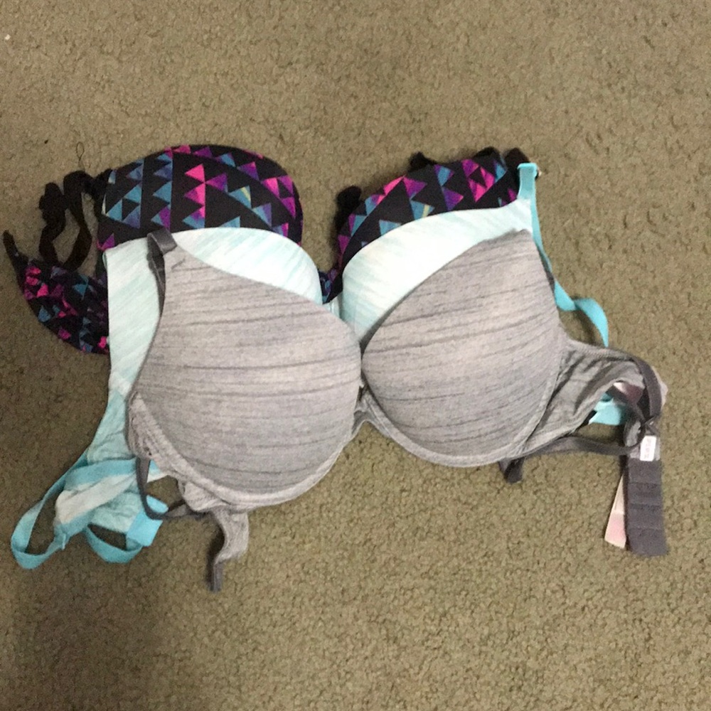 3 PINK bras